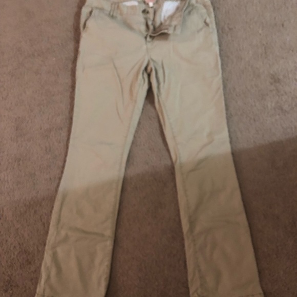 bootcut khaki